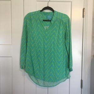 Blue Green Escapada Top